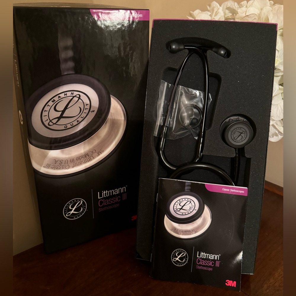 Littmann Classic III Stethoscope (Black)